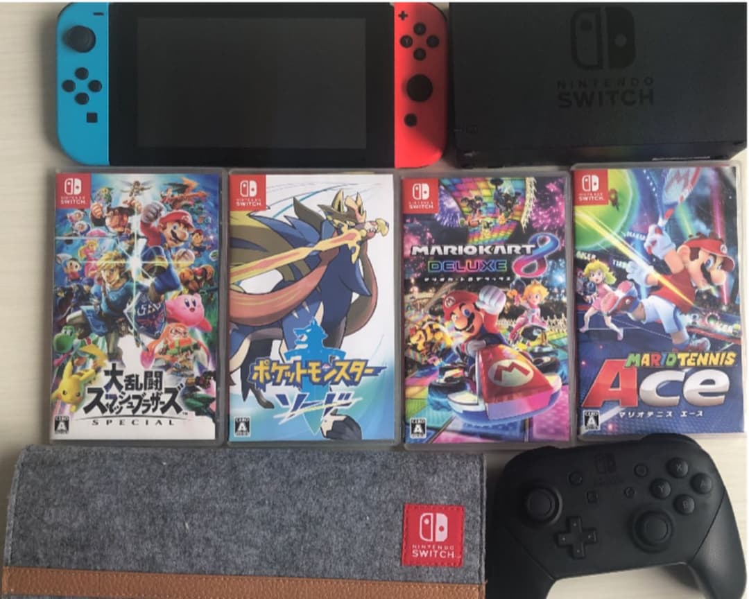 任天堂Switch、スマブラ、ポケモン、マリカー、あつもり他 Nintendo Switch - 【新品未開封】 スマブラ マリオカート あつまれ