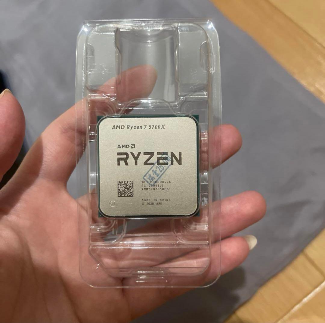 AMD Ryzen 7 5700X 8コア CPU new