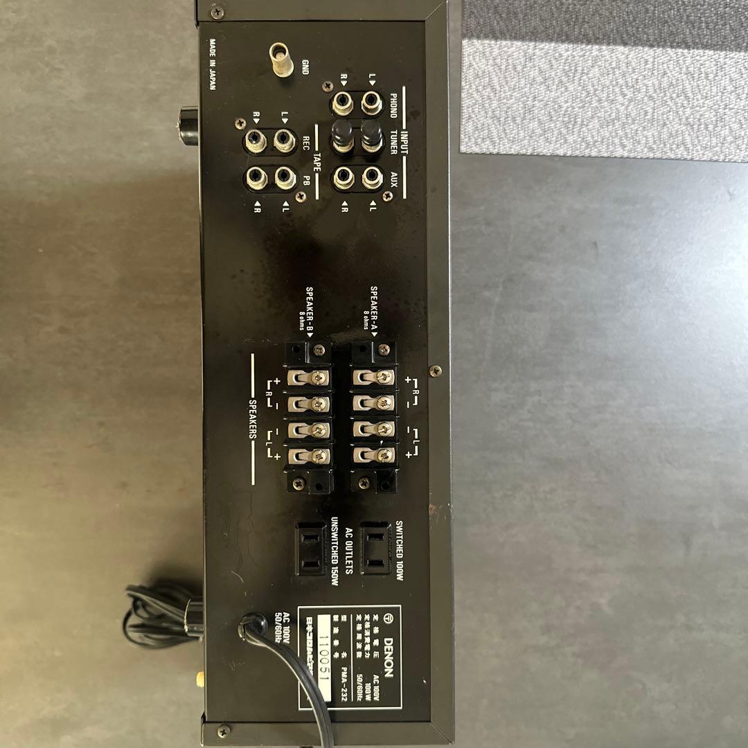 き*げ様 DENON インテグレーテッドアンプ PMA-232