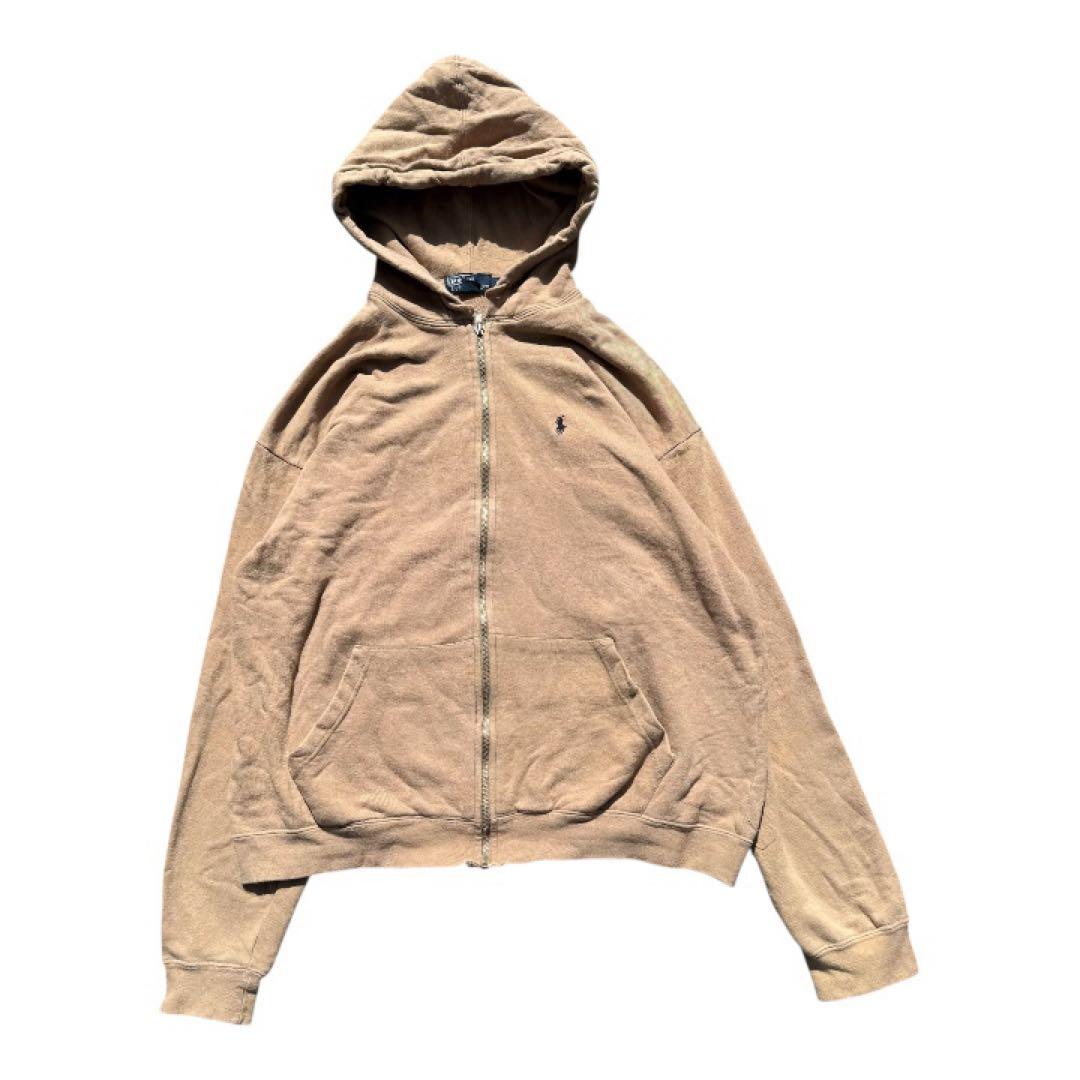 90s00s Polo by Ralph Lauren ジップパーカー鬼フェード - メルカリ