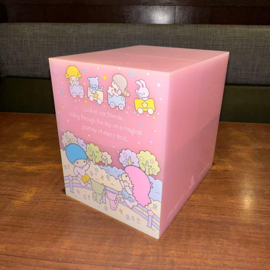 昭和レトロ リトルツインスターズ/キキララ プラスチックケース 76年製