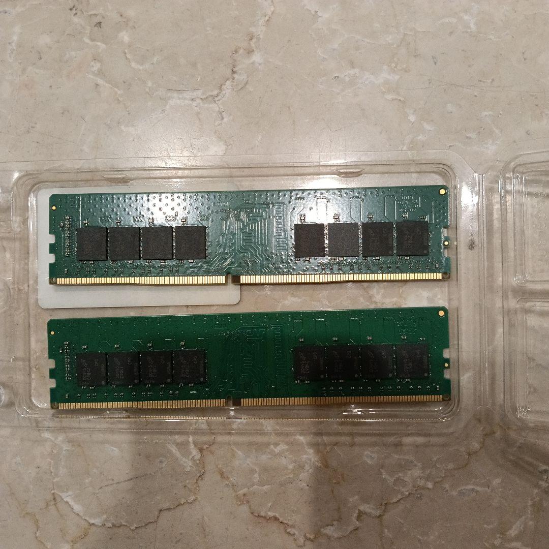 Crucial 32GB DDR4-2666 16GB×2