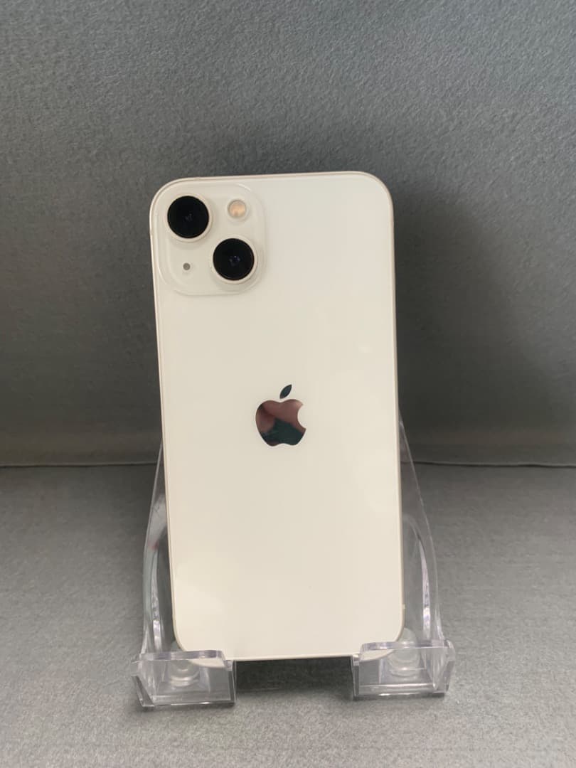 美品 国内版 SIMフリー iPhone13 128GB スターライト色