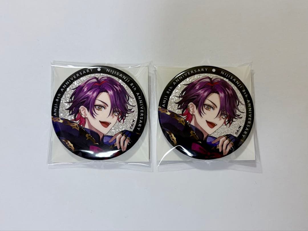 にじさんじ 8th Anniversary 渡会雲雀 グリッター缶バッジ - メルカリ