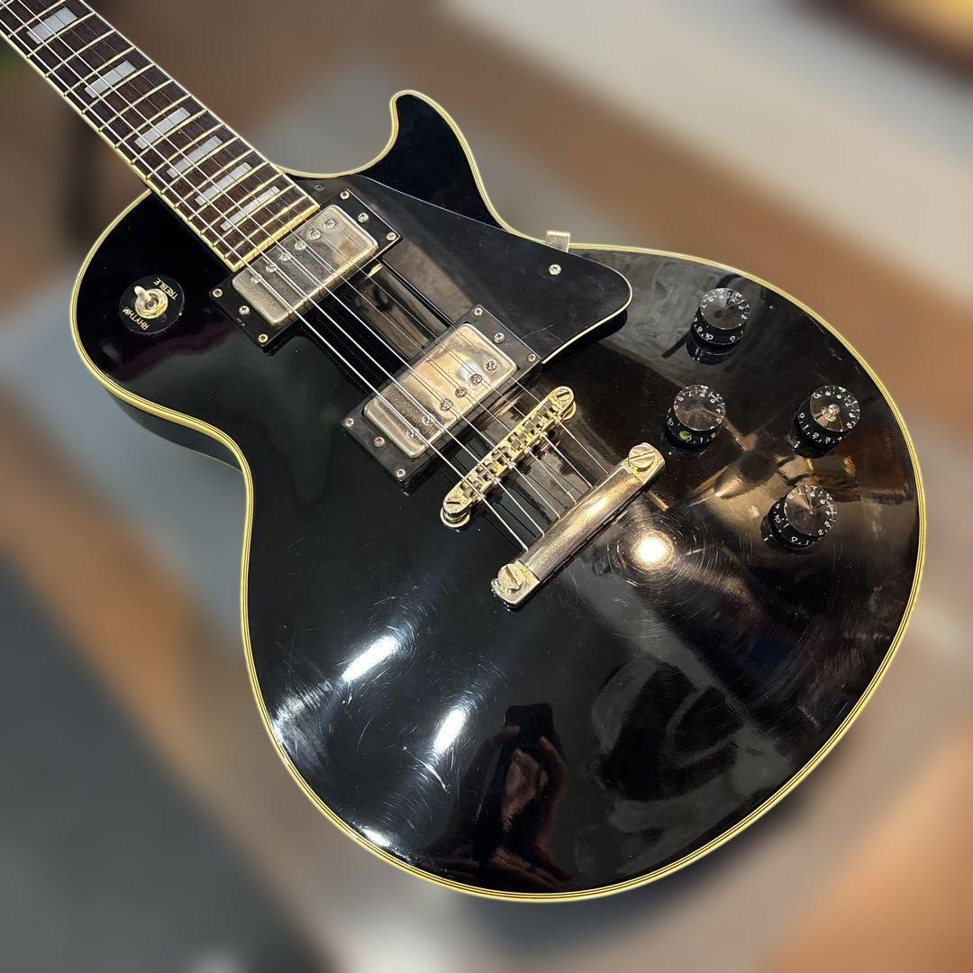 ゆ*こ様 1994年Epiphone Les Paul Customレスポールカ Epiphone Les Paul Custom Ebony エレキギター レスポールカスタム