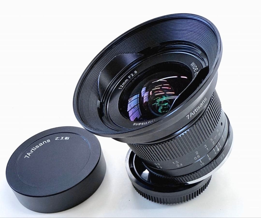 難有品】 七工匠 7Artisans 12mmF2.8＋7LFK-M12 富X