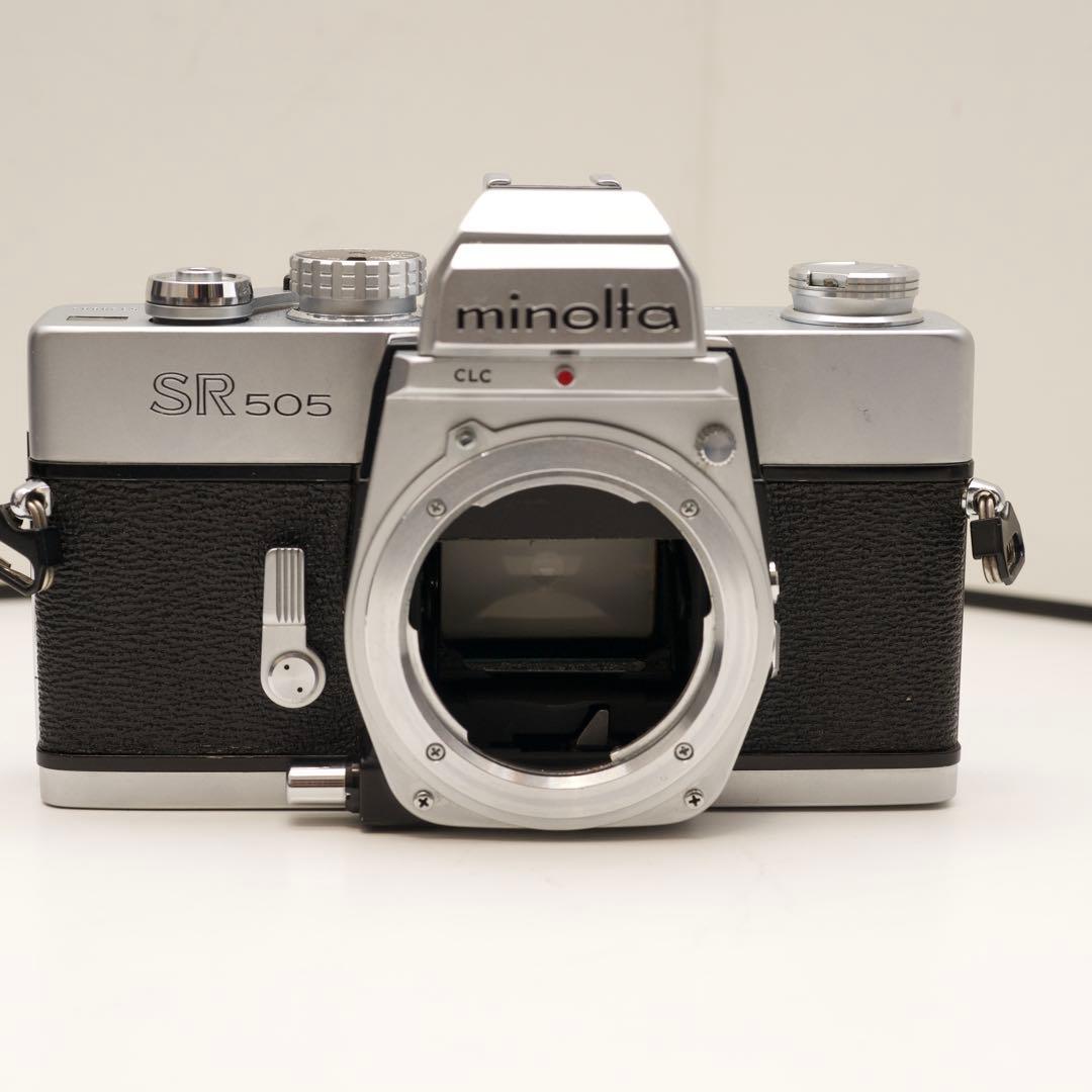 Minolta SR 505 一眼レフカメラ 電池＆レンズセット