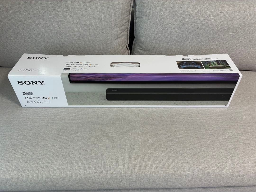 SONY A3000 サウンドバー 3.1ch