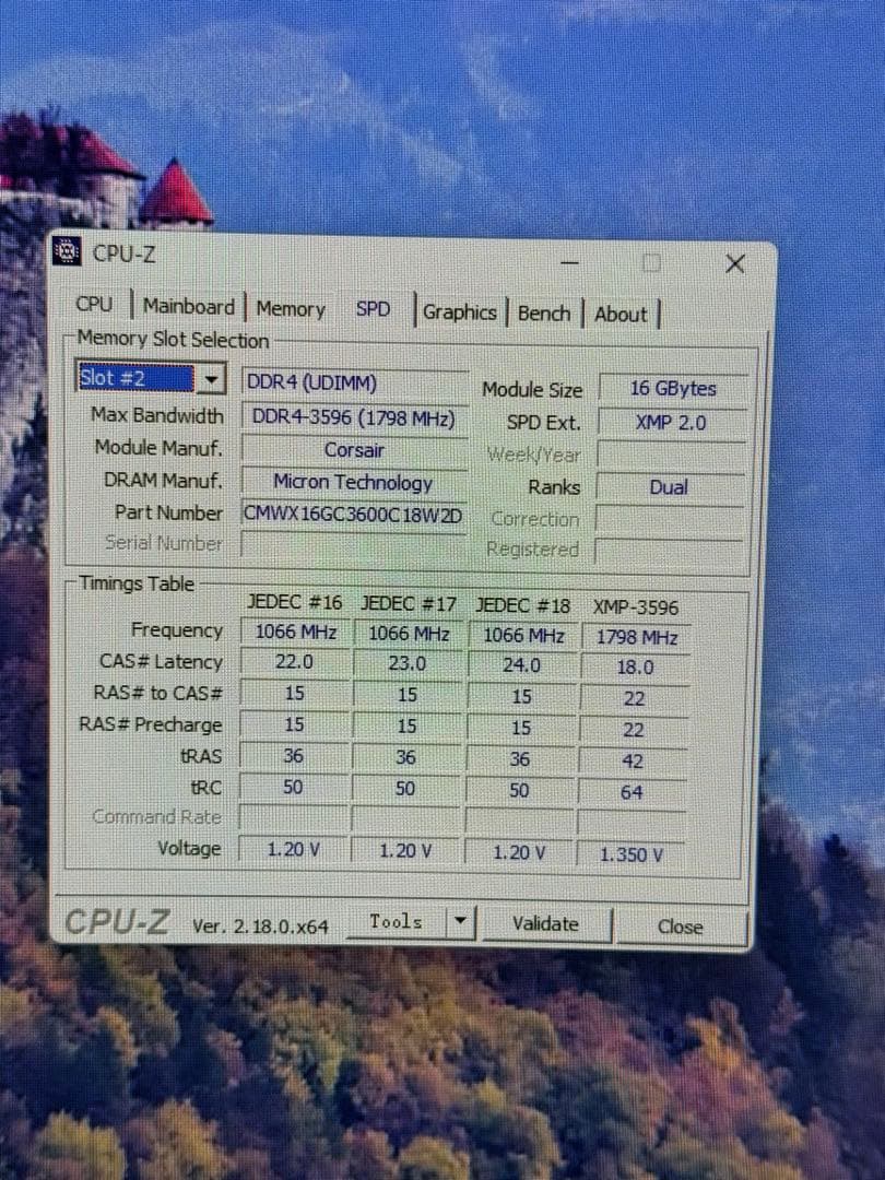 メモリー Corsair Vengeance RGB PRO 16GB DDR4