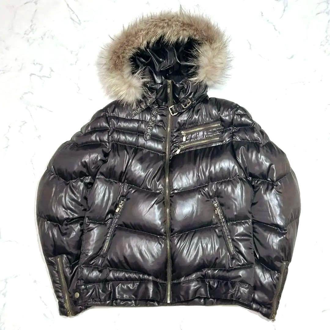 archive Spinalh ダウンジャケット ファー グランジ Y2K M - メルカリ