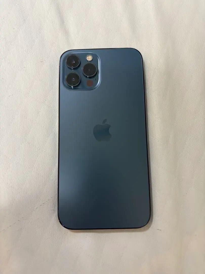 iPhone 12 pro max 256GB パシフィックブルー 美品 値引き