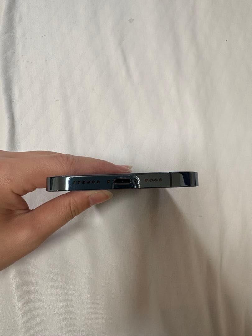 iPhone 12 pro max 256GB パシフィックブルー 美品 値引き