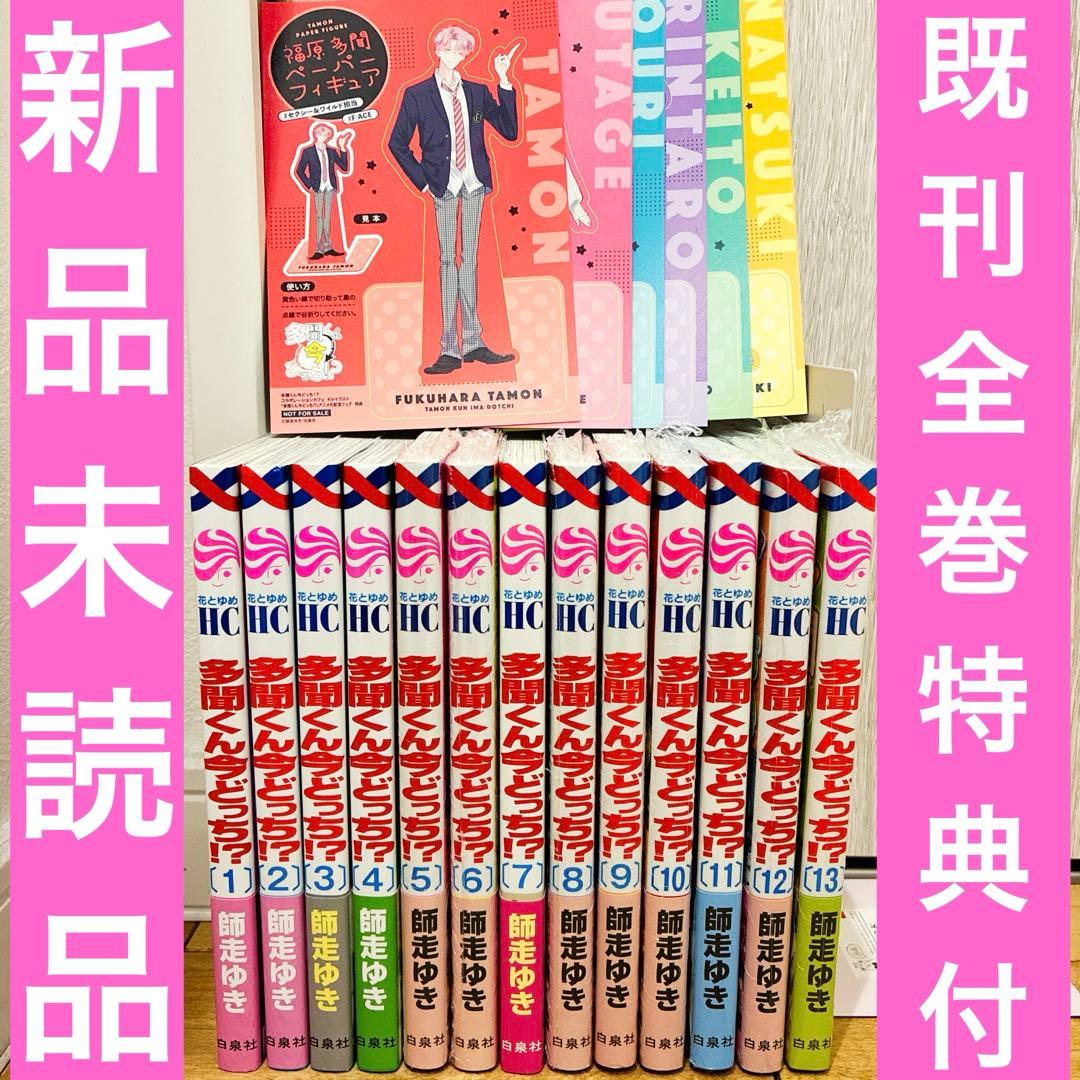 多聞くん今どっち　1〜13巻　続巻　マンガ　特典付　グッズ　新品未読品　アニメ化 多聞くん今どっち 1〜13巻 続巻 マンガ 特典付 グッズ 新品未読品