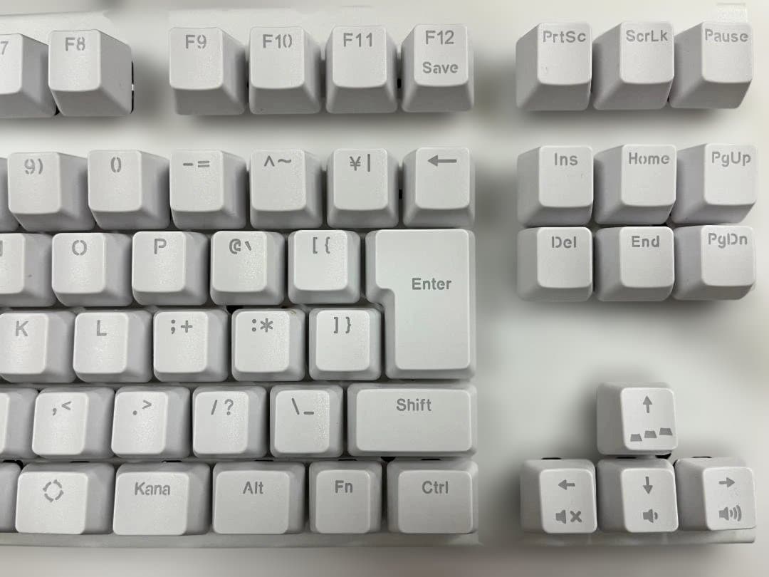 Realforce GX1 X1UC21 日本語配列 45g ホワイト