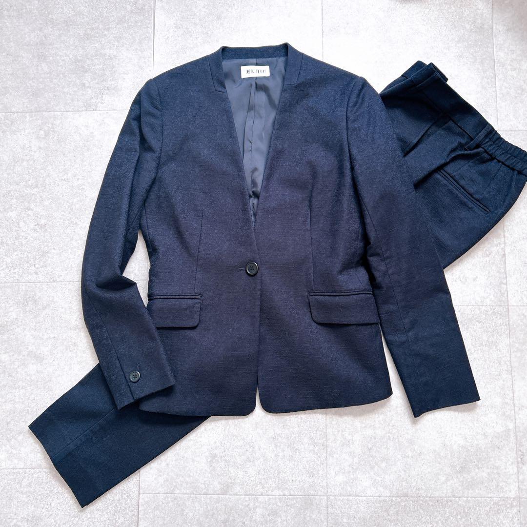 未使用級✨プラステ スラブストレッチカラーレスジャケット ステック