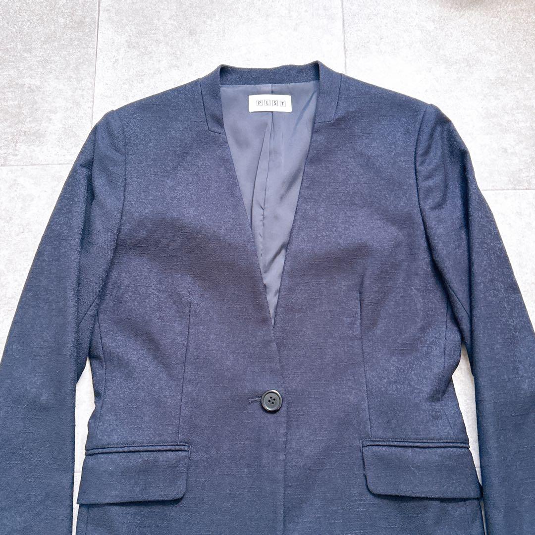 未使用級✨プラステ スラブストレッチカラーレスジャケット ステック