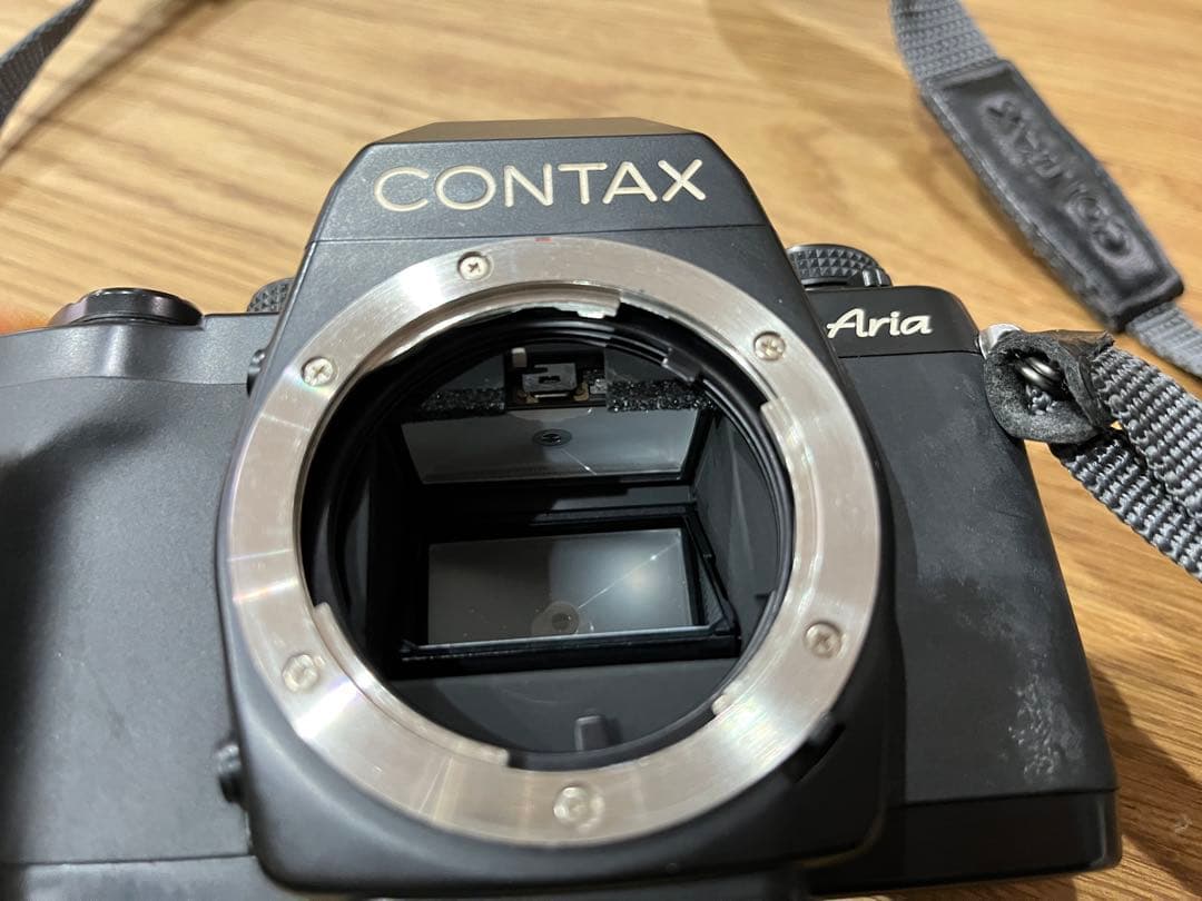 CONTAX Aria フィルムカメラ + Carl Zeiss レンズ2種付き