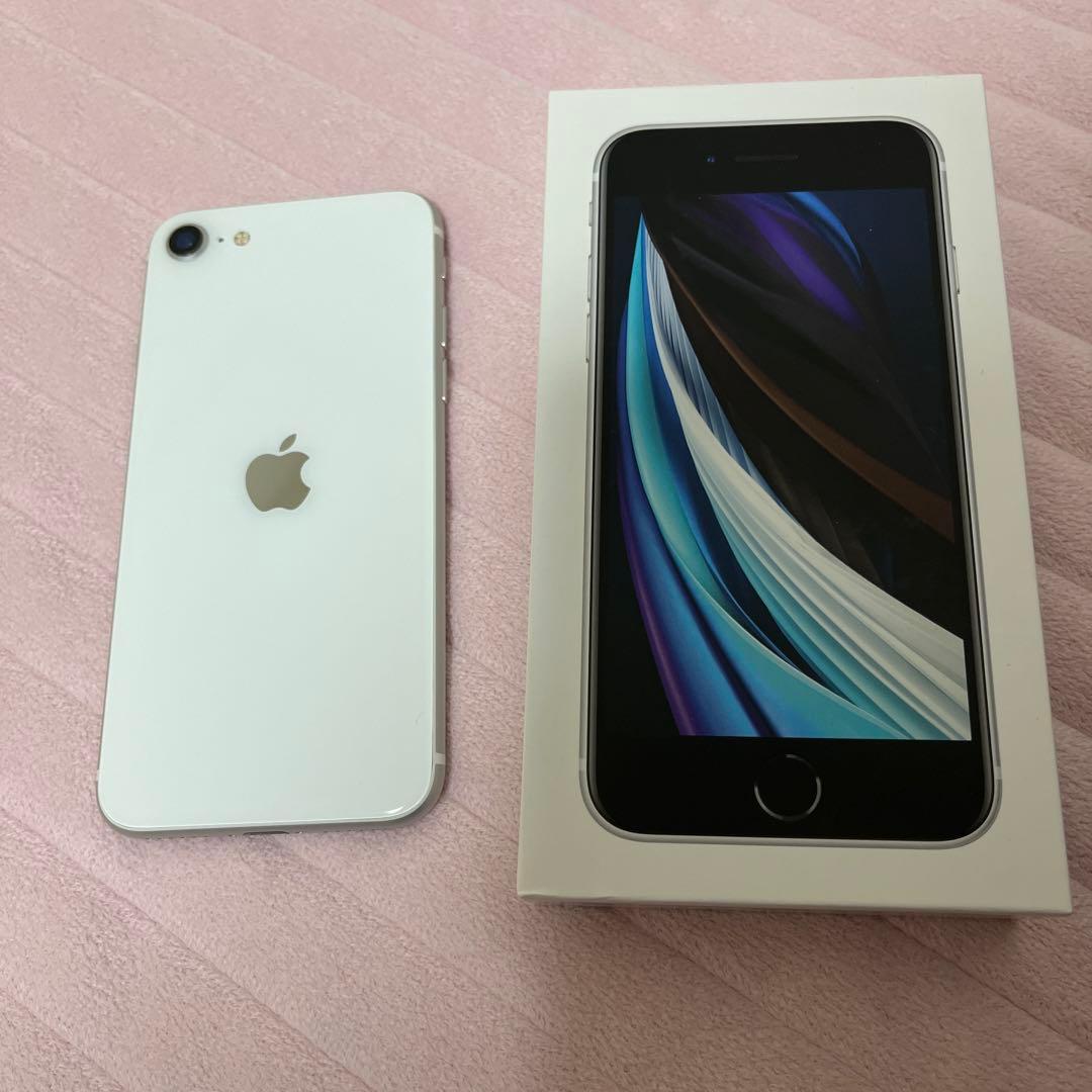 Apple iPhone SE (第2世代) ホワイト 本体【バッテリー92%】 楽天市場】整備済み品 iPhone SE 第2世代 128GB SIMフリー バッテリー