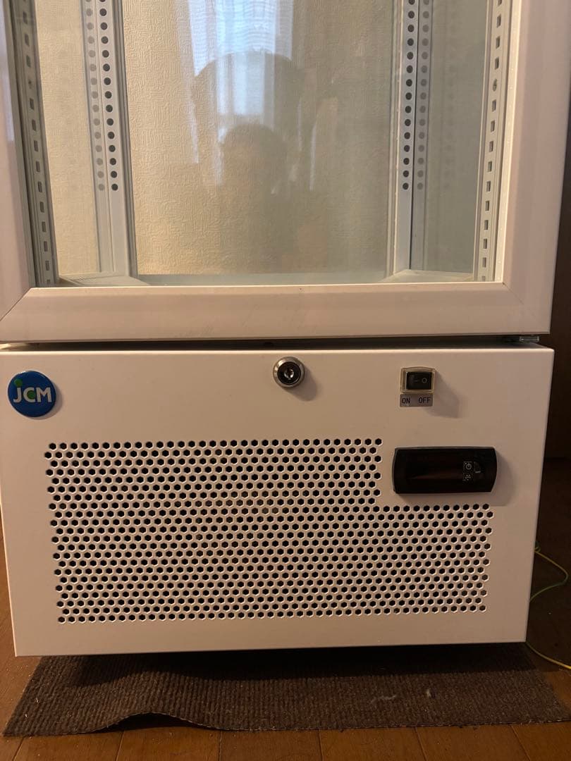 【冷蔵ショーケース】JCM JCMS-98（4面ガラス・片面扉タイプ）