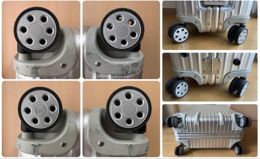 希少 青ロゴ RIMOWA トパーズ 82L チェックインL相当 リモワ 4輪