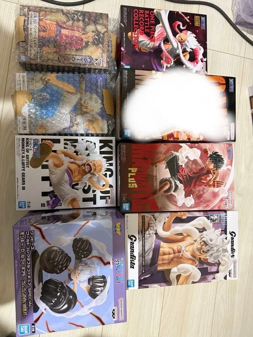 ワンピース フィギュア ルフィ ボニー ニカ バトル レコード