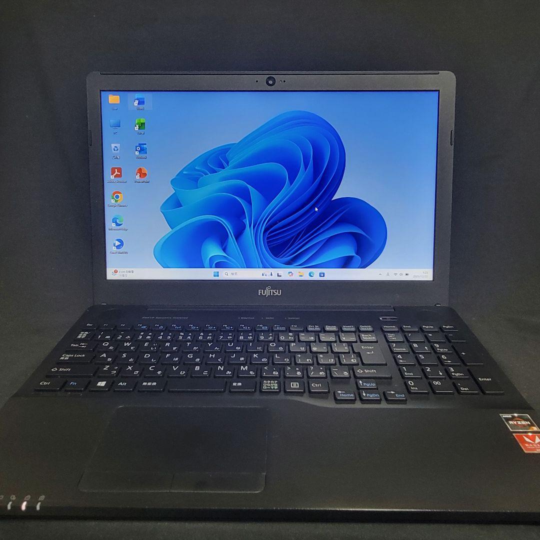 富士通 AH43/D1 Win11 SSD256GB office2021 - メルカリ