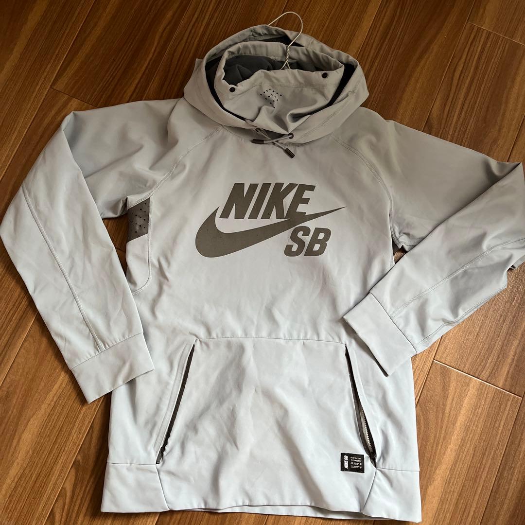 NIKE SB エニグマ（S）フード付きウェア ライトグレー NIKE SB エニグマ Enigma HOODIE スノーボードパーカー - メルカリ