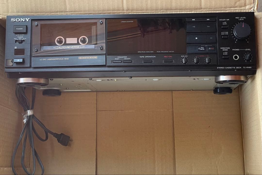 SONY TCーRX80　カセットデッキ