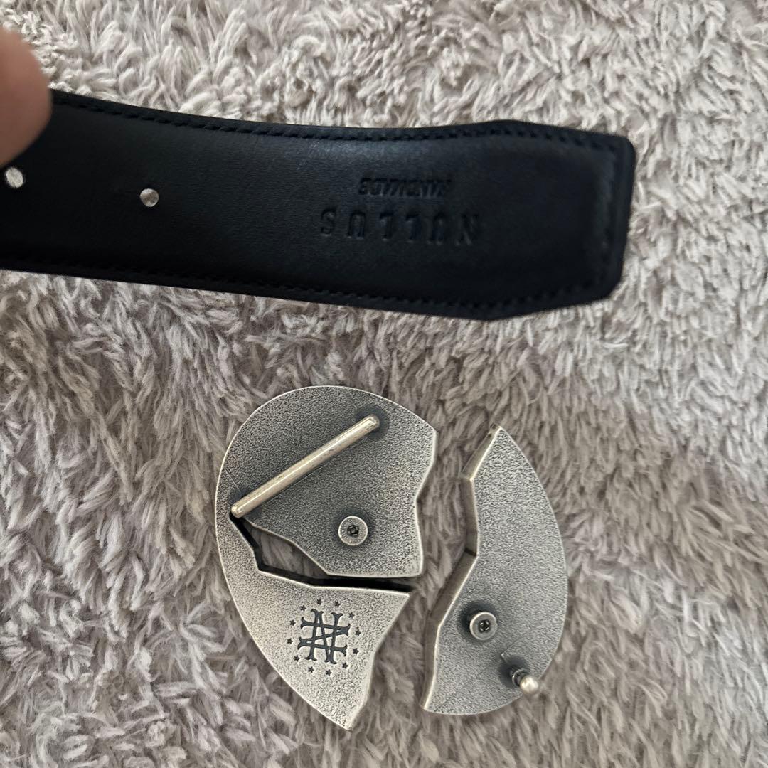 NULLUS 25aw Cracked Heroism Belt 深水光太