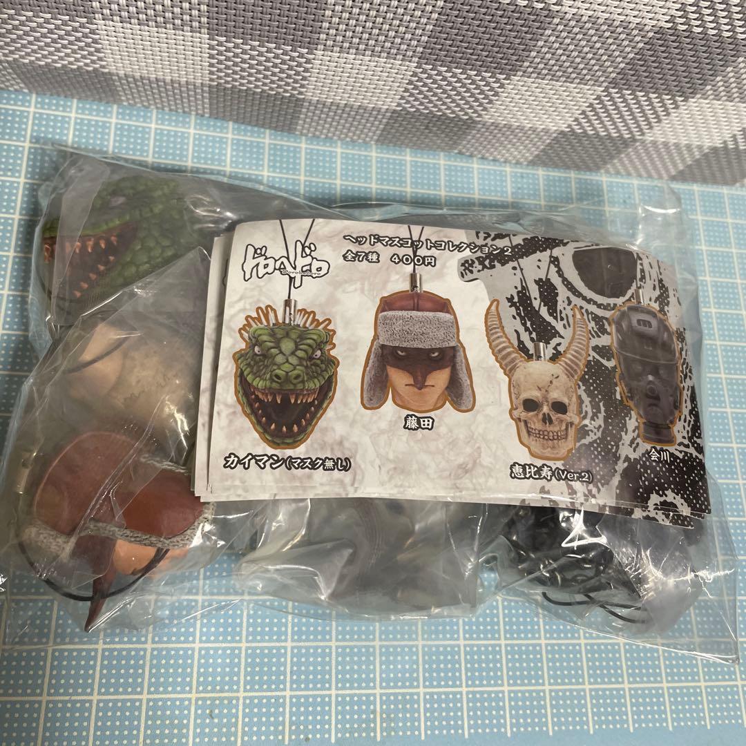 ドロヘドロ ヘッド マスコット フィギュア ストラップ 7種 コンプ
