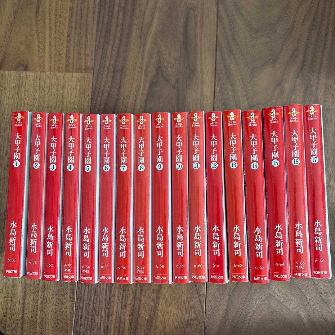 美品》大甲子園 全17巻セット 水島新司 - メルカリ