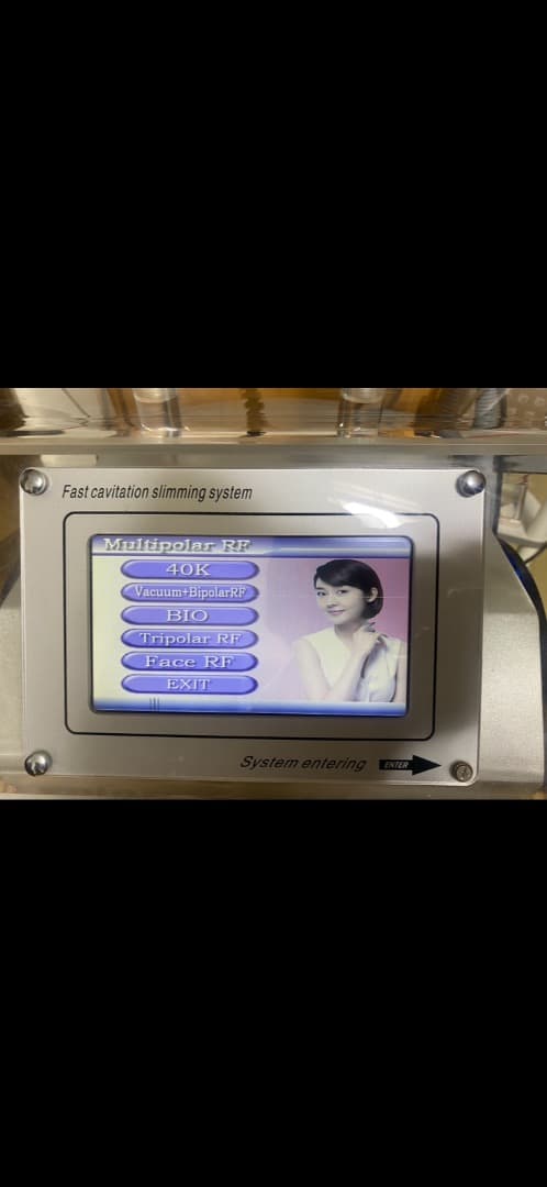 痩身機器 40K超音波 + RF + 吸引 中古動作OK