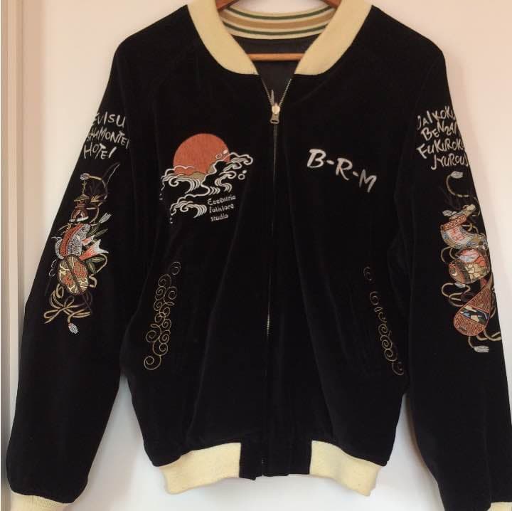 爆裂爛漫娘 スカジャン ろーぐす別注 - メルカリ