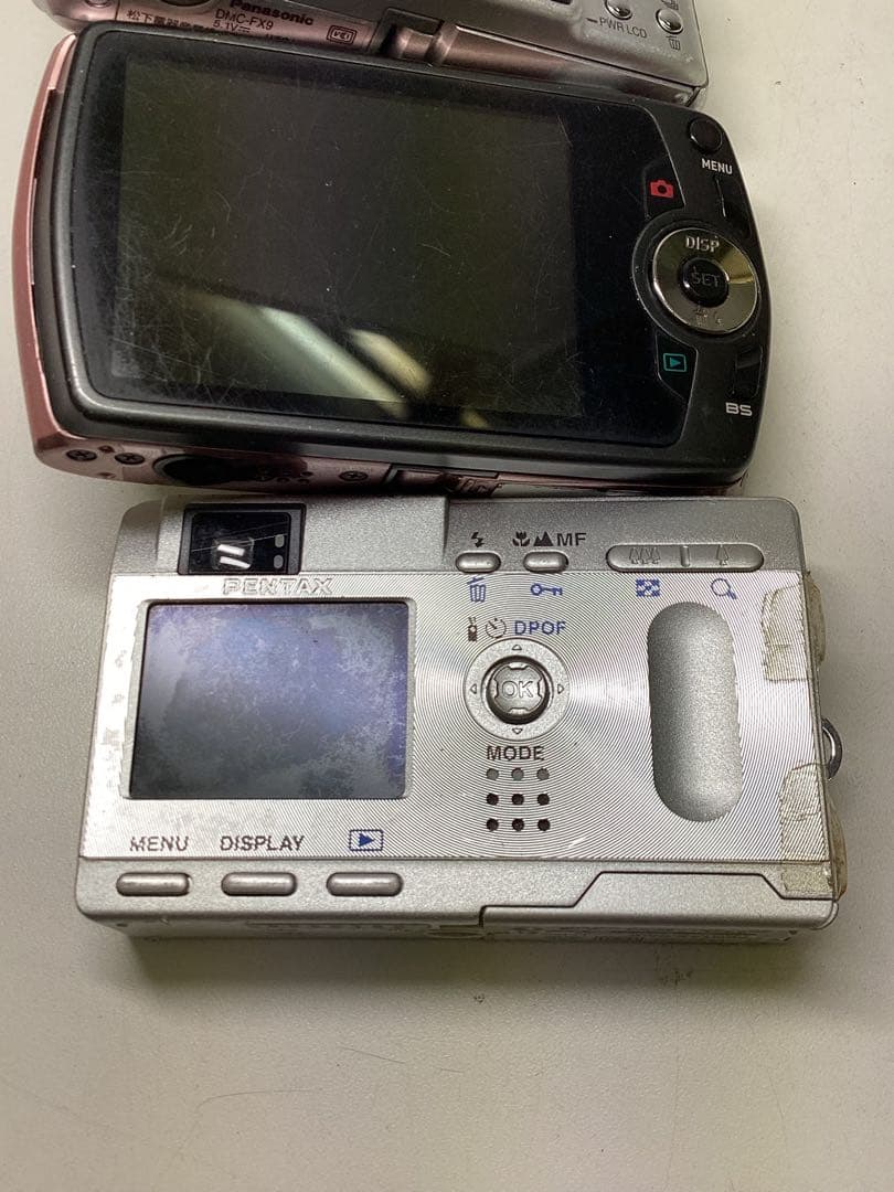 ジャンク コンパクトデジタルカメラ 3台セット - メルカリ
