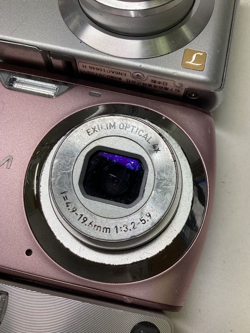 ジャンク コンパクトデジタルカメラ 3台セット - メルカリ