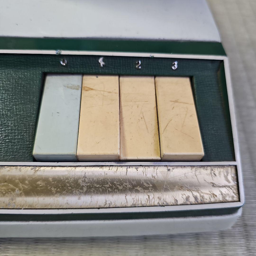 昭和レトロ/1970年代後半】希少リビング扇風機FUJI Silent Fan緑