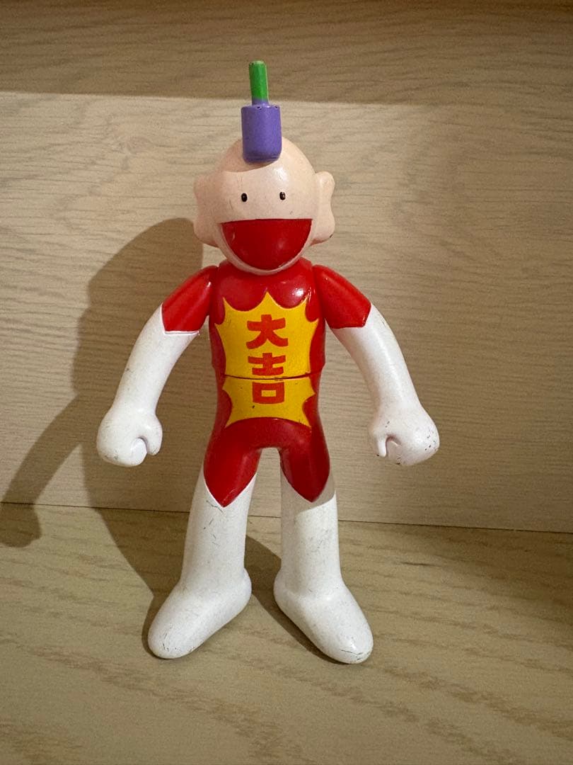 とっても ラッキーマン ソフビ フィギュア　1994年 楽天市場】【中古】とっても！ラッキーマン ソフビ 1994年バンダイ