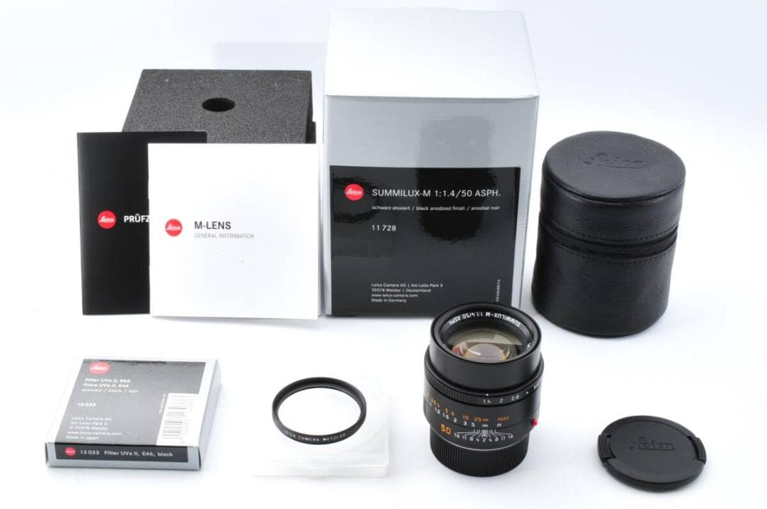 Leica ライカ ズミルックス M f1.4/50mm ASPH.#1344 ライカ ズミルックスM f1.4/50 ASPH. ブラック / ライカオンラインストア