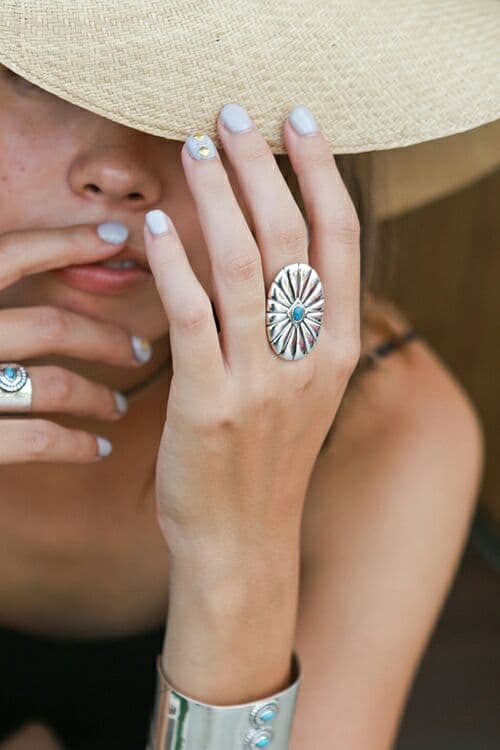 K*I様 ALEXIASTAM リング ALEXIA STAM - 未使用 9号 ALEXIA STAM アリシアスタン ターコイズ