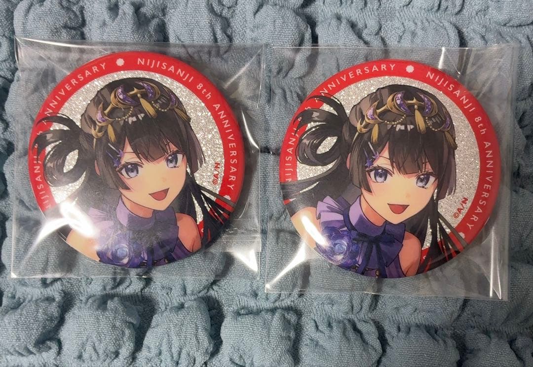 にじさんじ 8周年 缶バッジ 月ノ美兎 - メルカリ