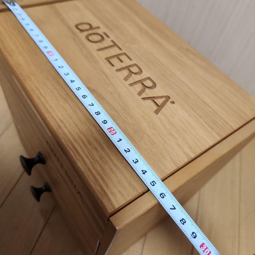 超美品】ドテラ doTERRA ウッドボックス 3段 木箱 - メルカリ