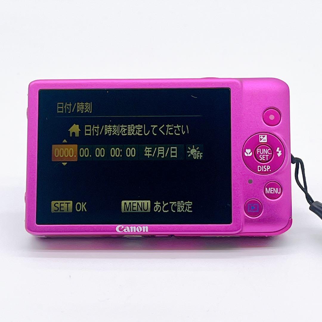 【希少】Canon IXY 210F オールド コンデジ ピンク