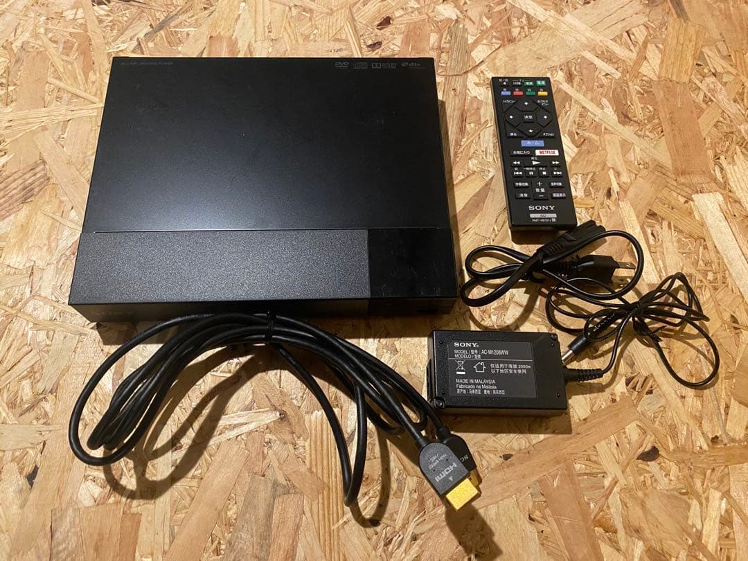 SONY BD/DVDプレーヤーBDP-S1500 HDMIケーブル付き