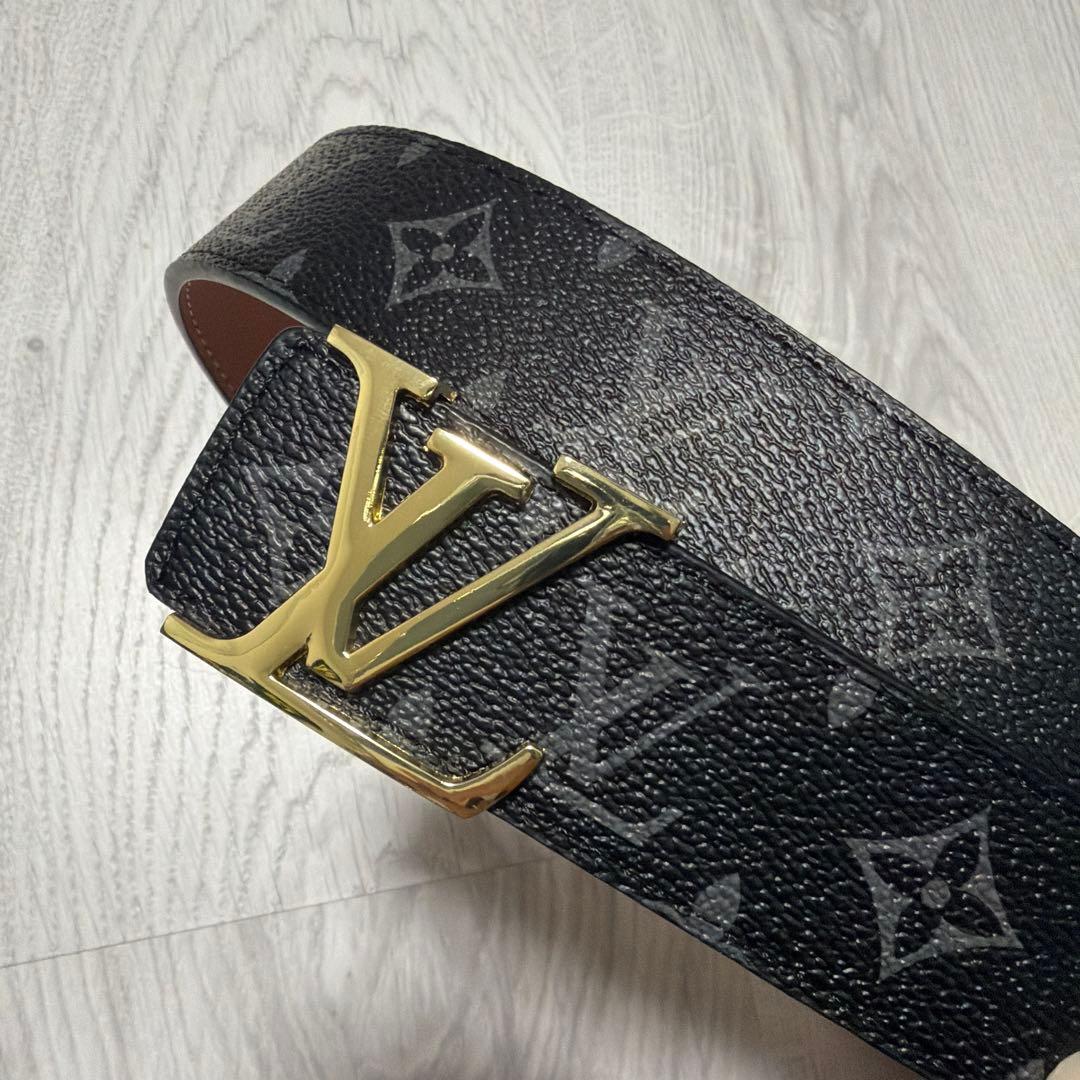 Louis Vuitton 120cm ベルト　【値下げ〇】 ベルト・LV ライン 40MM リバーシブル モノグラム｜ルイ・ヴィトン