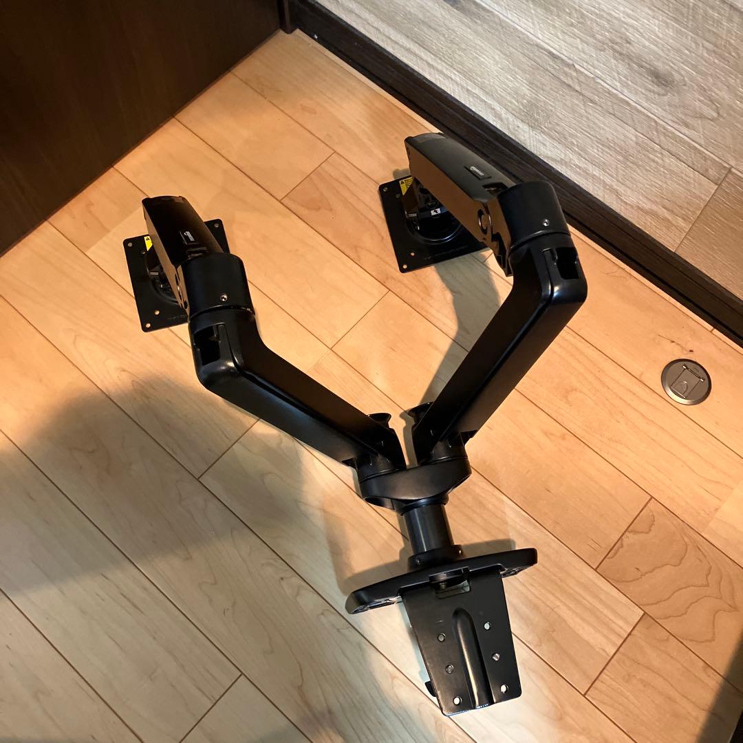 Amazonベーシック　デュアルモニターアーム　エルゴロトン　OEM