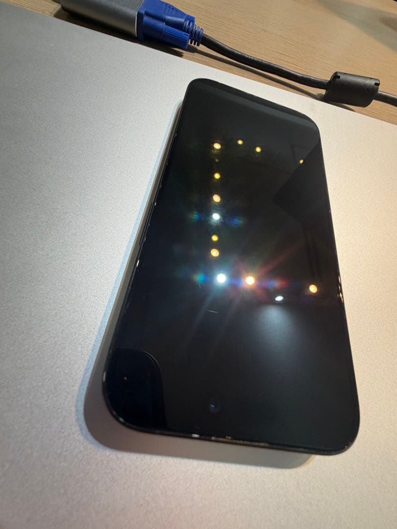 iPhone 15 Pro256GB ブルー チタニウム（傷あり）