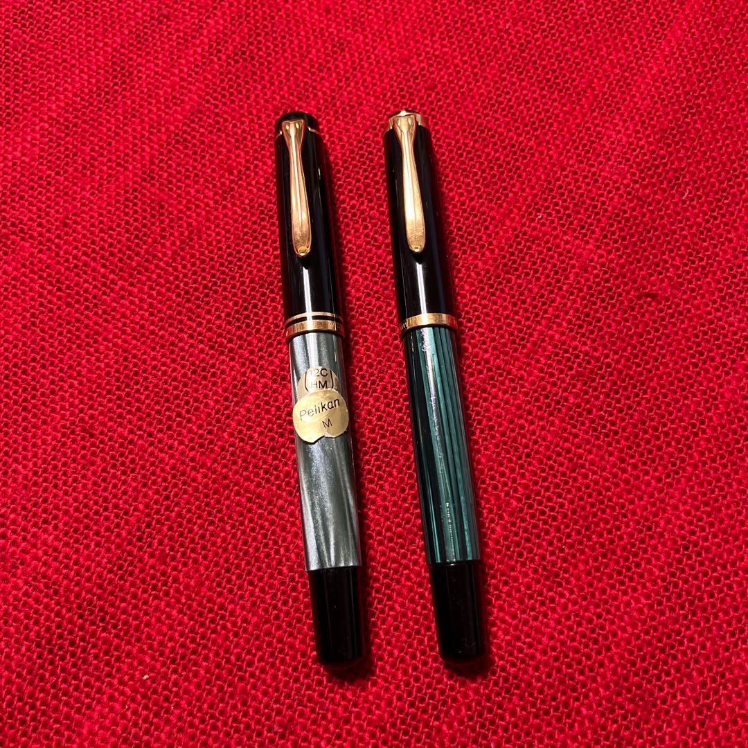 ペリカン 万年筆と青インク 12C-500 HEF PELIKAN ペリカン 万年筆 12C
