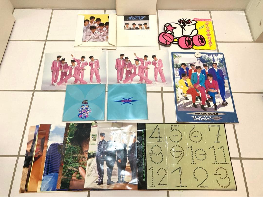 光genjiヒカルゲンジ グッズ大量セット レコード 写真集 フォトブック