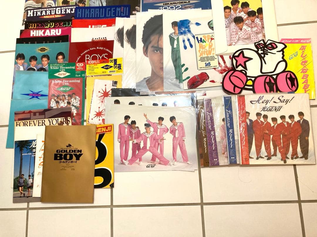 光genjiヒカルゲンジ グッズ大量セット レコード 写真集 フォトブック