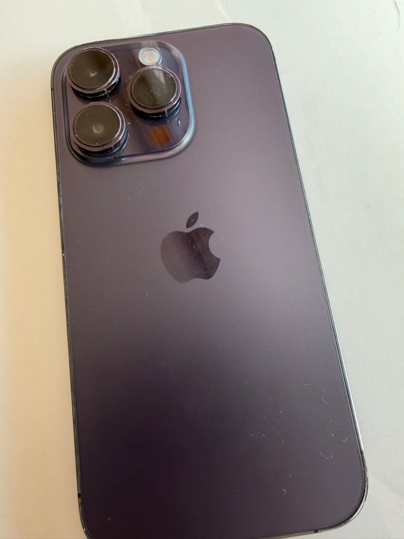 ダ*モ様 iPhone14pro ディープパープル　交換履歴無し